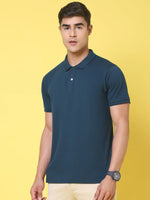 Rodamo Teal Polo T-Shirts