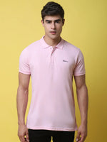 Rodamo Pink Polo T-Shirts-112620110-L