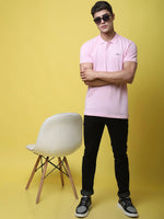 Rodamo Pink Polo T-Shirts-112620110-L