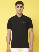 Rodamo Black Polo T-Shirts-112620101-L