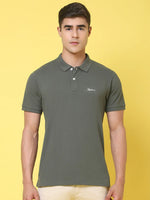 Rodamo Olive Polo T-Shirts-112620102-L