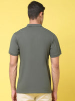 Rodamo Olive Polo T-Shirts-112620102-L