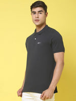 Rodamo Navy Blue Polo T-Shirts-112620106-L