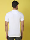 Rodamo White Polo Printed T-Shirts-112670101-L