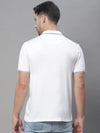 Rodamo White Polo Printed T-Shirts-112780102-L