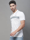 Rodamo White Polo Printed T-Shirts-112780102-L