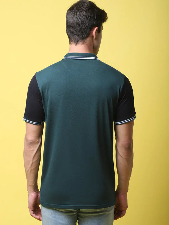 Rodamo Green Polo Printed T-Shirts-112820101-L