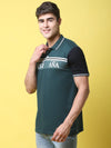 Rodamo Green Polo Printed T-Shirts-112820101-L