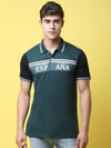 Rodamo Green Polo Printed T-Shirts-112820101-L