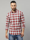 Rodamo Multicolor Slim Fit Checked Shirts-501600102-L