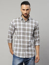 Rodamo Multicolor Slim Fit Checked Shirts-501600103-L