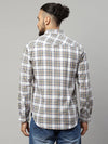 Rodamo Multicolor Slim Fit Checked Shirts-501600103-L