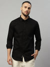 Rodamo Black Slim Fit Shirts-501670101-L