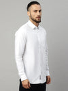 Rodamo White Slim Fit Shirts-501670102-L