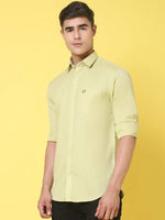 Rodamo Green Slim Fit Shirts-501730107-L