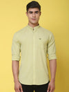 Rodamo Green Slim Fit Shirts-501740107-L