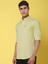 Rodamo Green Slim Fit Shirts-501740107-L