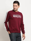 Rodamo Maroon Neck Sweatshirts-800290101-L