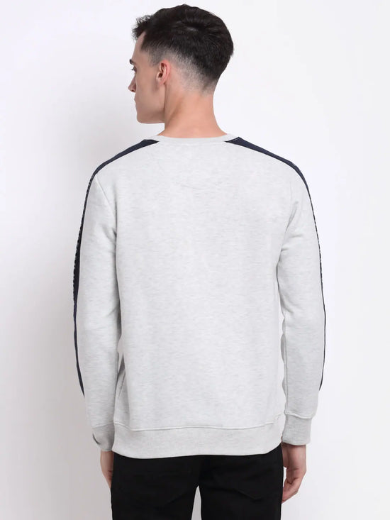 Rodamo Grey Neck Sweatshirts-800300101-L