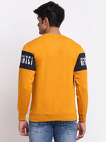 Rodamo Yellow Neck Sweatshirts-800350101-L