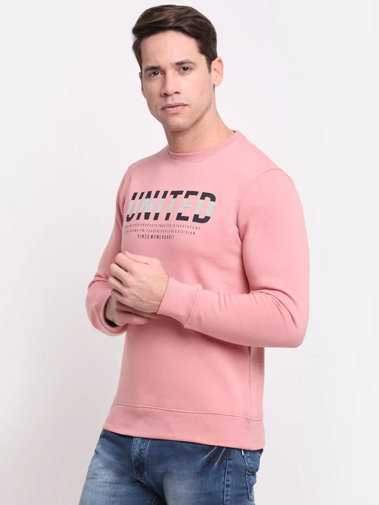 Rodamo Pink Neck Sweatshirts-800380102-L