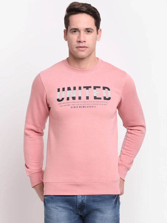 Rodamo Pink Neck Sweatshirts-800380102-L