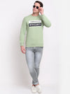 Rodamo Green Neck Sweatshirts-800390101-L