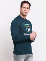 Rodamo Green Neck Sweatshirts-800400101-L