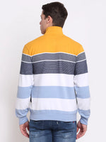 Rodamo Multicolor Stripes Sweatshirts-800420101-L