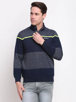 Rodamo Multicolor Stripes Sweatshirts-800440101-L