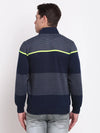 Rodamo Multicolor Stripes Sweatshirts-800440101-L