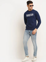 Rodamo Blue Neck Sweatshirts-800470101-L