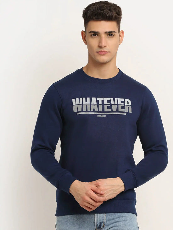 Rodamo Blue Neck Sweatshirts-800480101-L