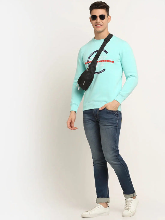 Rodamo Blue Neck Sweatshirts-800490101-L