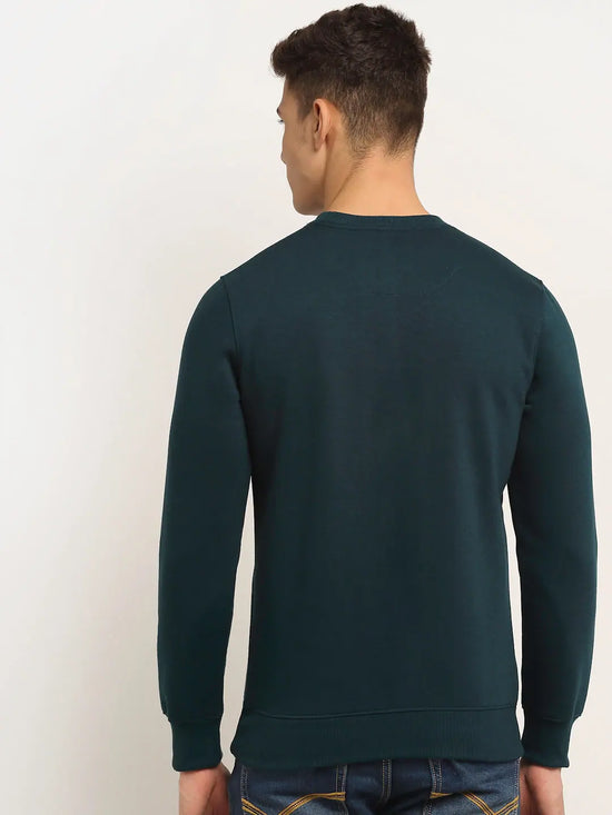 Rodamo Blue Neck Sweatshirts-800520101-L