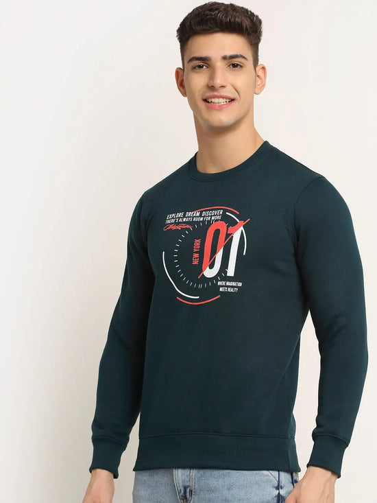 Rodamo Blue Neck Sweatshirts-800530101-L