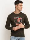 Rodamo Green Neck Sweatshirts-800530102-L