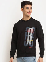 Rodamo Black Neck Sweatshirts-800550102-L