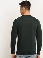 Rodamo Green Neck Sweatshirts-800570101-L