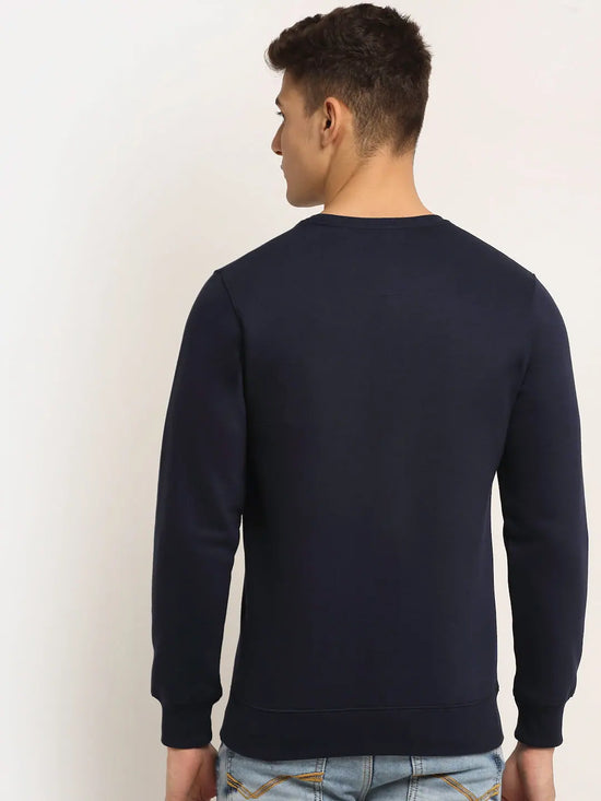 Rodamo Blue Neck Sweatshirts-800580101-L