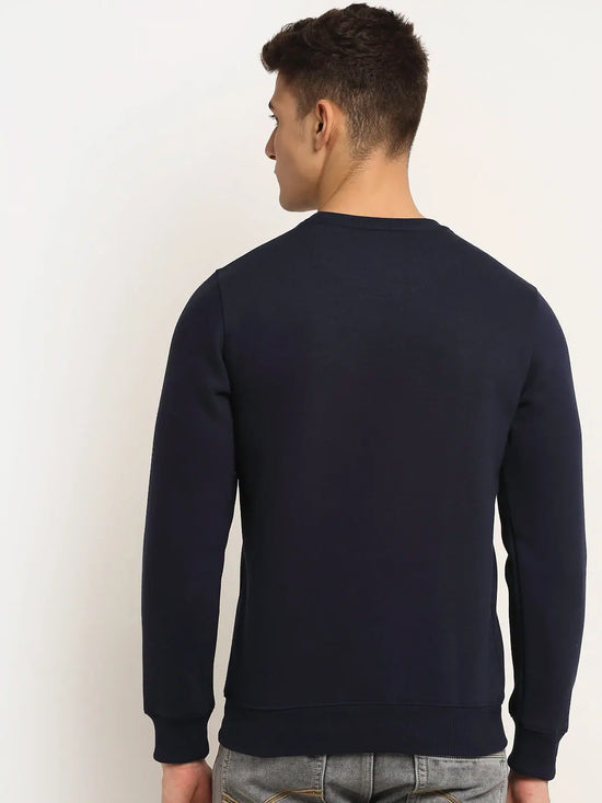 Rodamo Blue Neck Sweatshirts-800590101-L