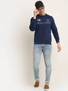 Rodamo Blue Neck Sweatshirts-800640101-L