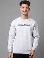 Rodamo Grey Neck Sweatshirts-800690102-L