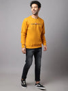 Rodamo Yellow Neck Sweatshirts-800690104-L