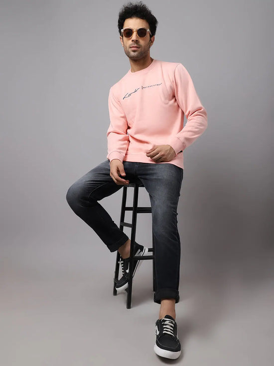 Rodamo Pink Neck Sweatshirts-800700102-L