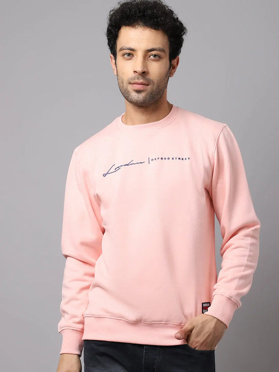 Rodamo Pink Neck Sweatshirts-800700102-L