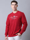 Rodamo Maroon Neck Sweatshirts-800710105-L