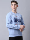 Rodamo Blue Neck Sweatshirts-800720101-L