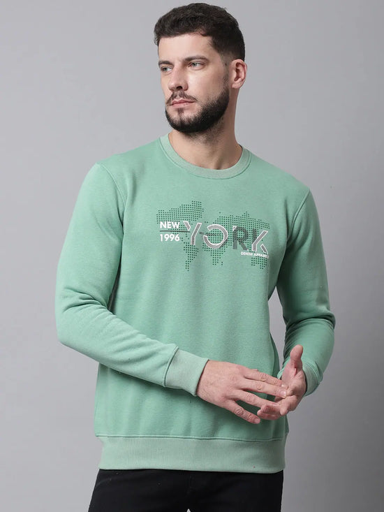 Rodamo Green Neck Sweatshirts-800750101-L