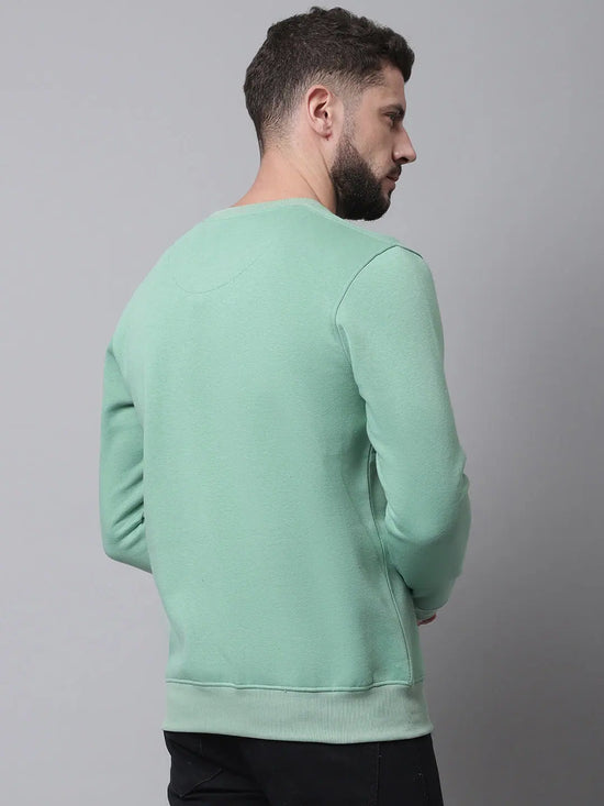 Rodamo Green Neck Sweatshirts-800750101-L